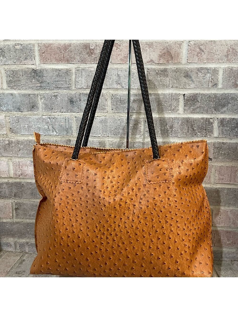 Tote Bag with Black Handles